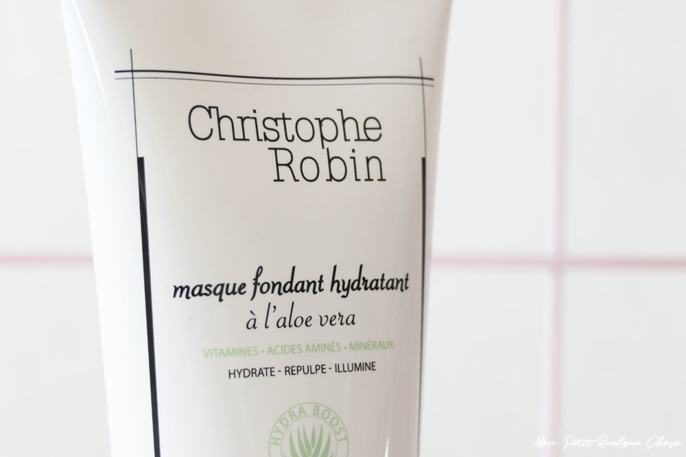 Le Masque Fondant Hydratant Christophe Robin - Mon Petit Quelque Chose