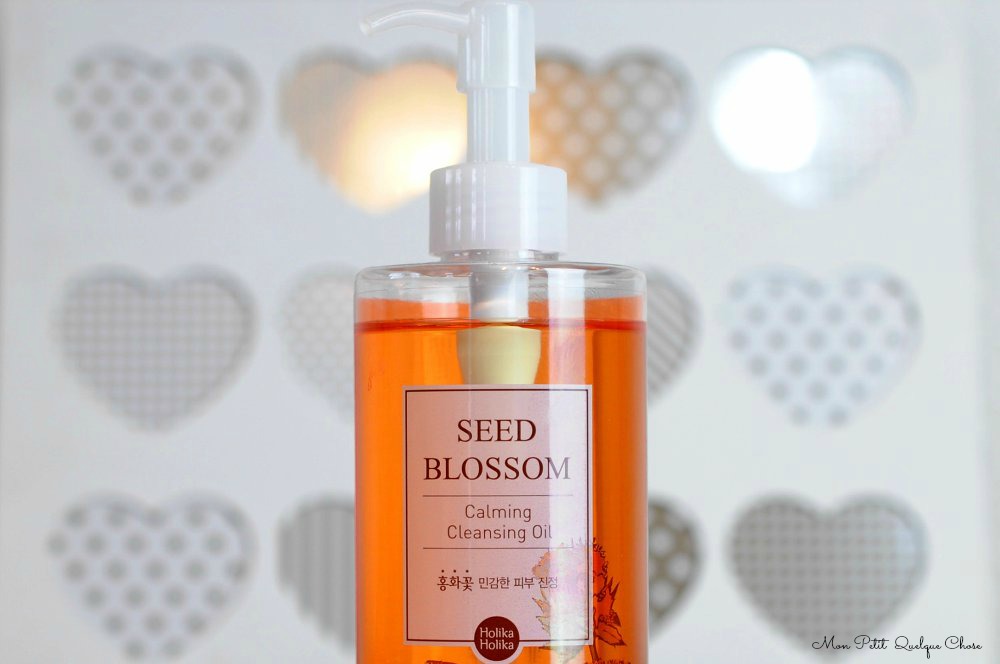 Holika Holika, Seed Blossom Calming Cleansing Oil ou l'huile démaquillante topissime! - Mon Petit Quelque Chose