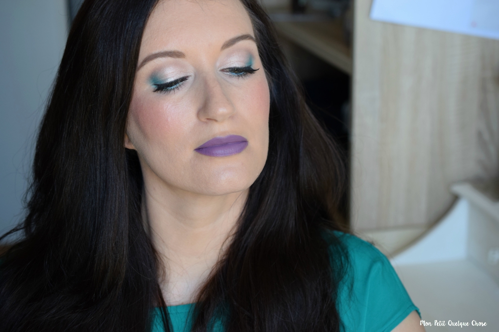 Bohemian Purple, un makeup turquoise! - Mon Petit Quelque Chose