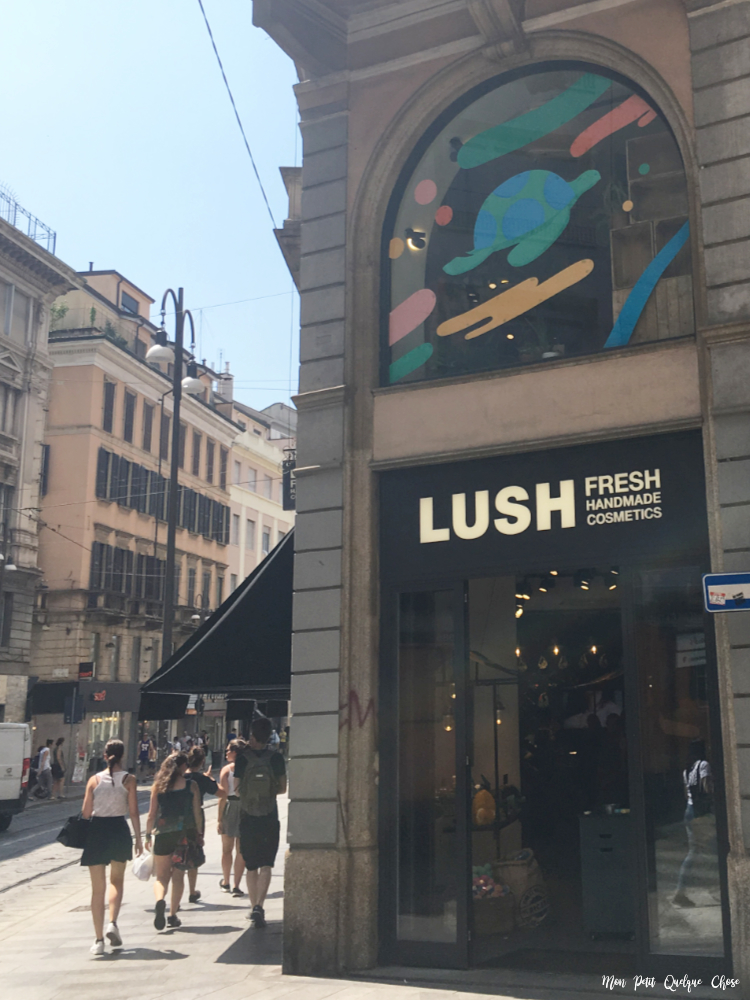 Découverte du Lush Naked Shop de Milan! - Mon Petit Quelque Chose